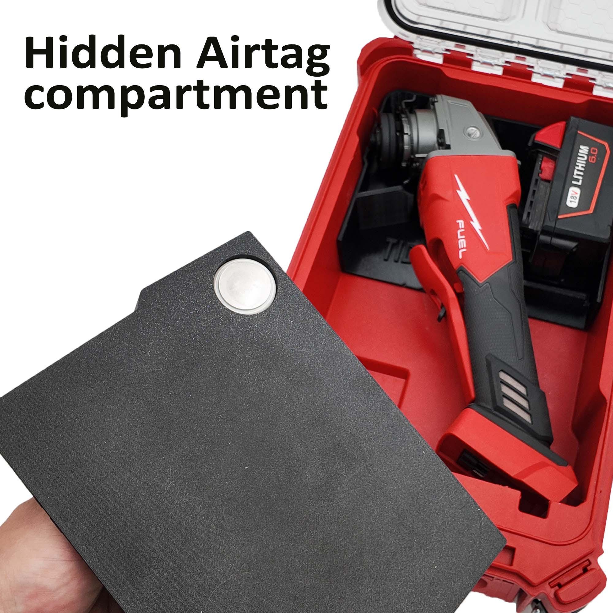 M18 Cut-Off Grinder Packout Organizer: Tool, Blade, Battery Liner - Version 3