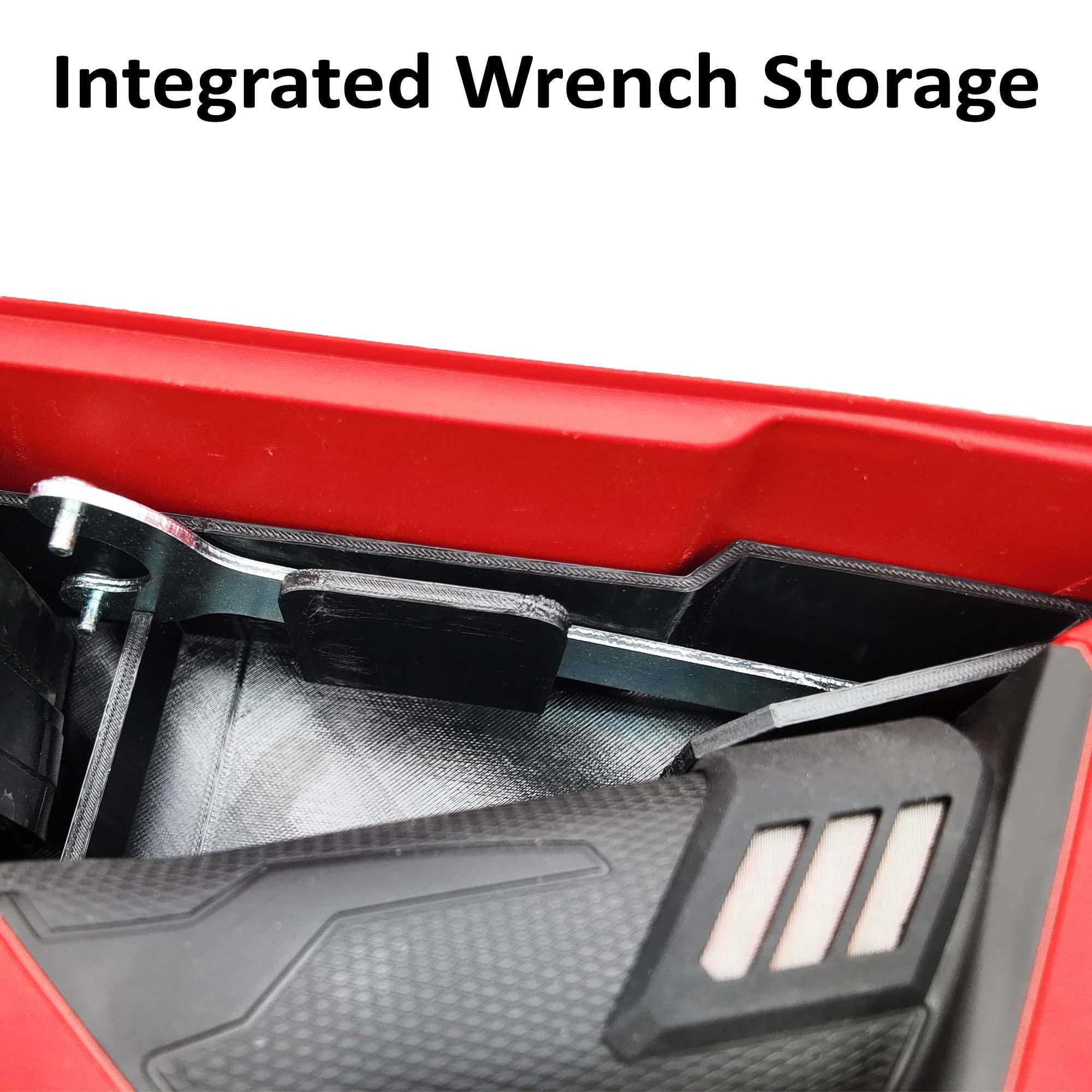 M18 Cut-Off Grinder Packout Organizer: Tool, Blade, Battery Liner - Version 3
