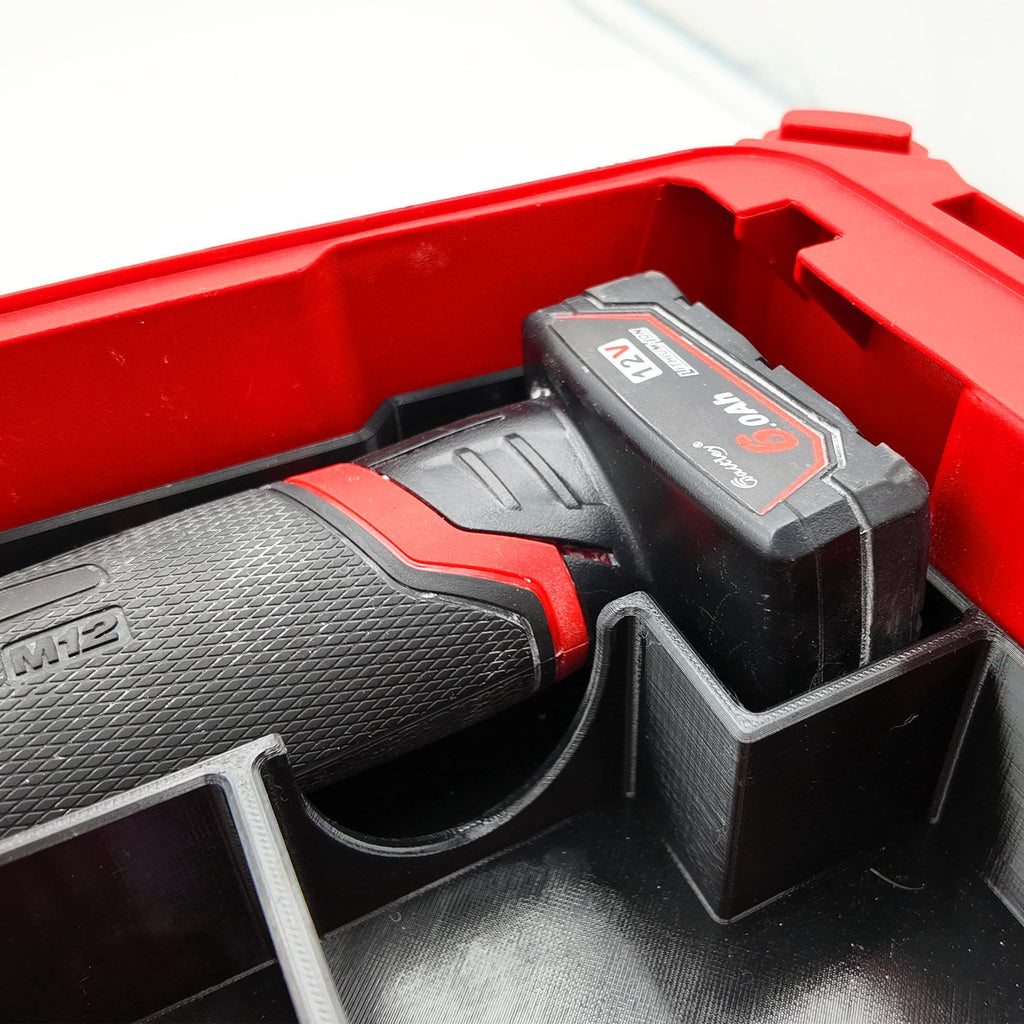 M12 Detail Sander Organizer for Milwaukee Compact Packout