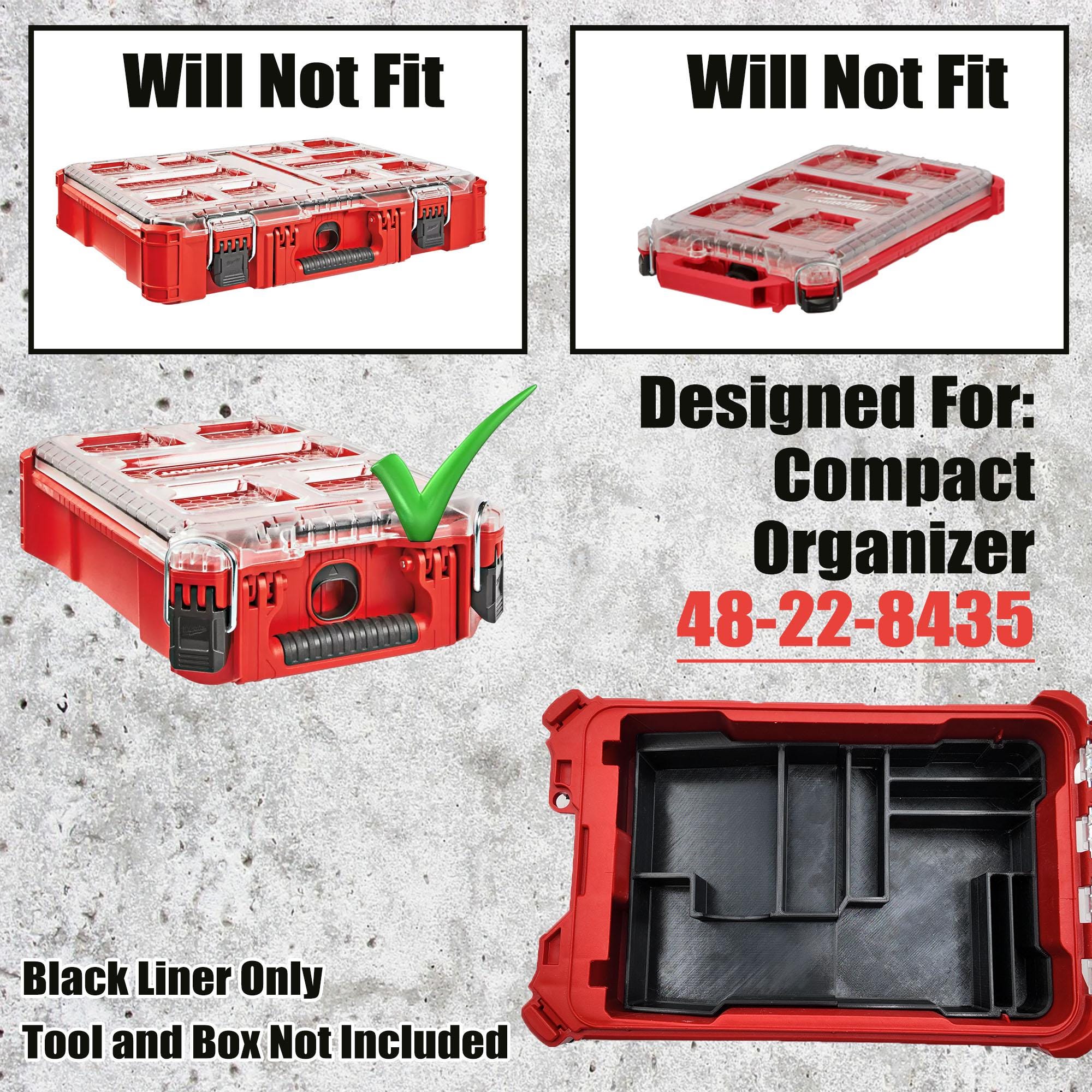 M12 Detail Sander Organizer for Milwaukee Compact Packout