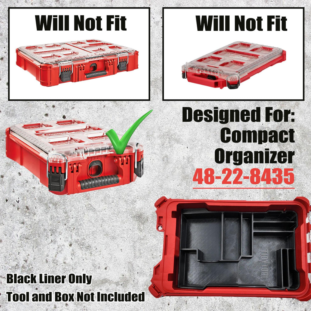 M12 Detail Sander Organizer for Milwaukee Compact Packout