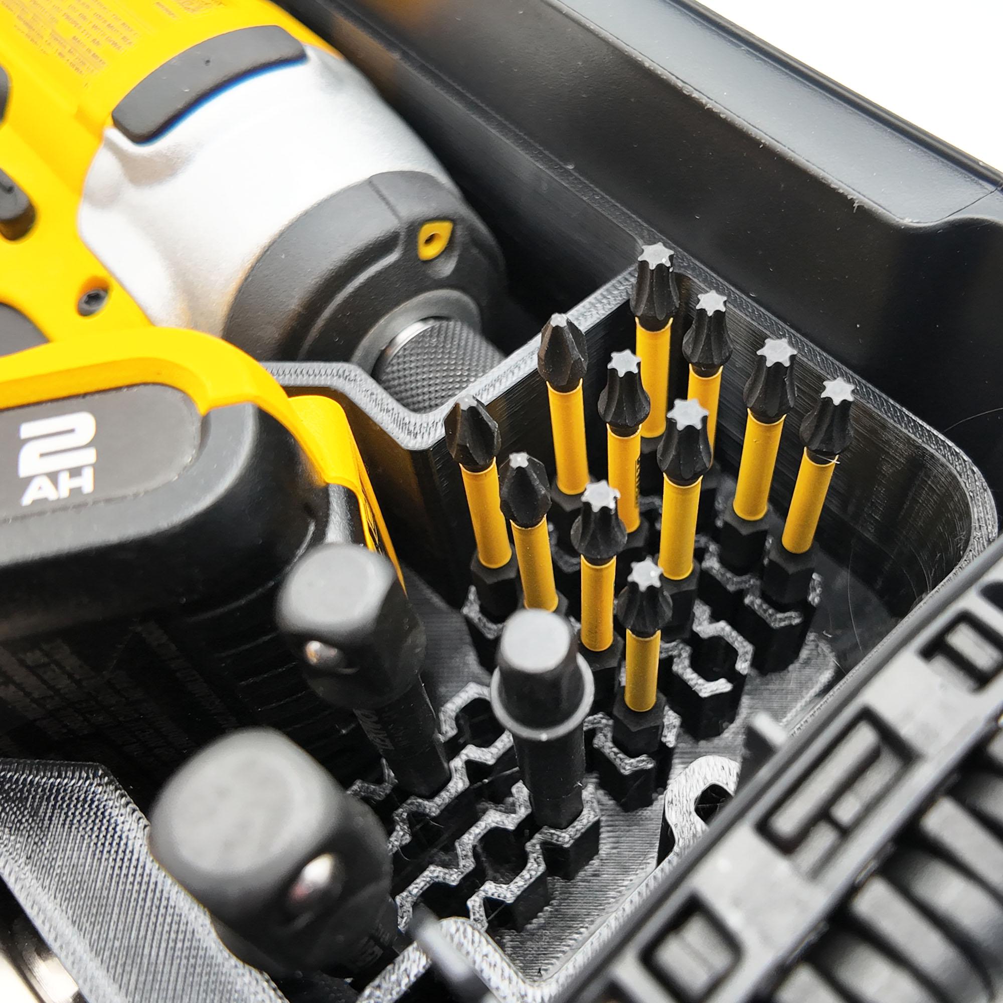 Dewalt 20V MAX Drill Impact Driver Organizer Insert for Deep Compact Organizer