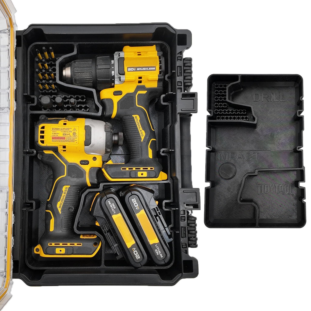 Dewalt 20V Brushless Drill Set Organizer for Deep Compact Organizer