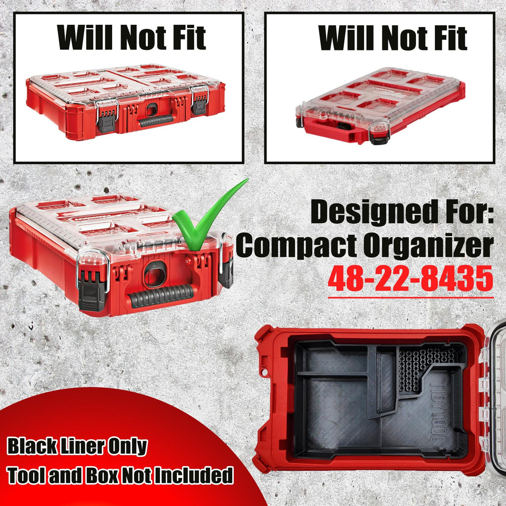 20V Brushless Drill (DCD794) Organizer for Milwaukee Compact Packout