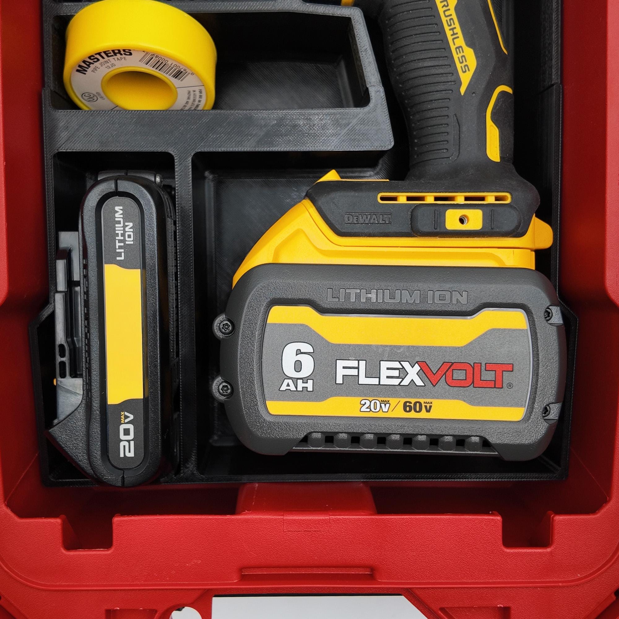 20V Brushless Impact (DCF809) Organizer for Milwaukee Compact Packout