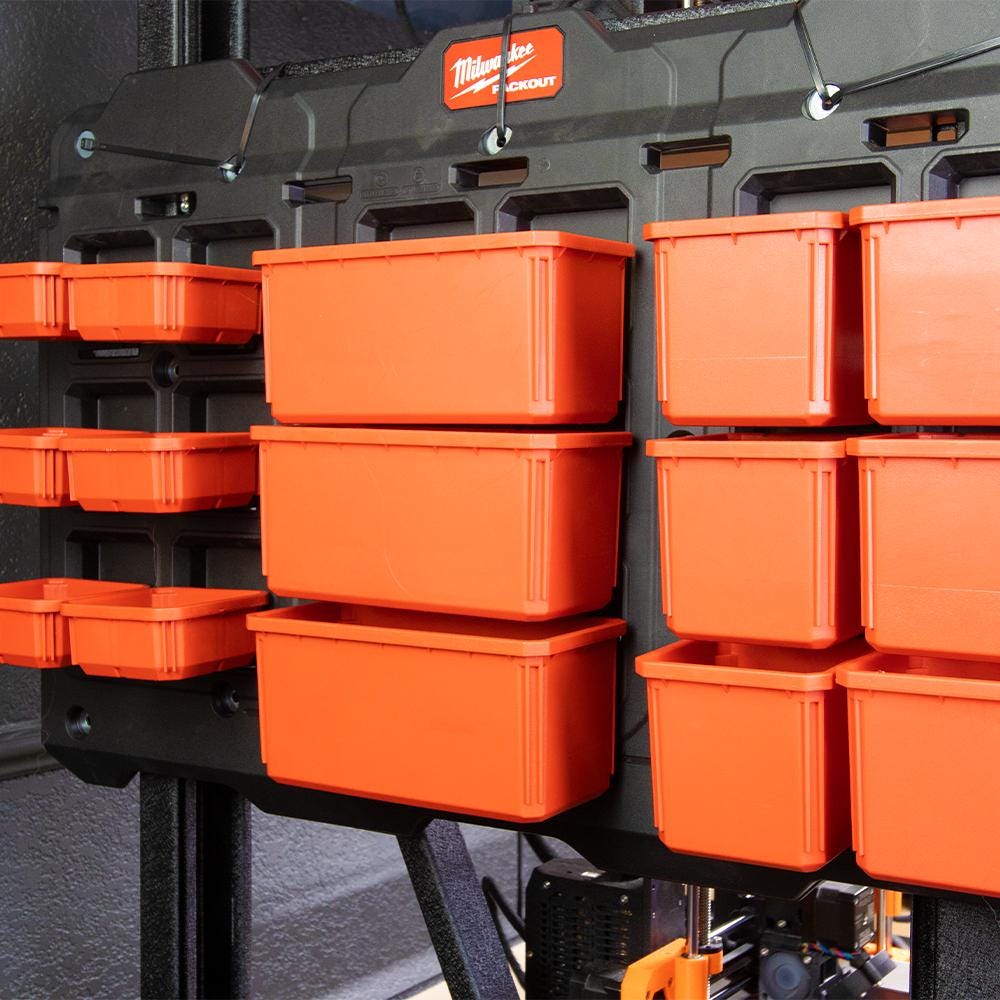 Packout Wall Bin Holder