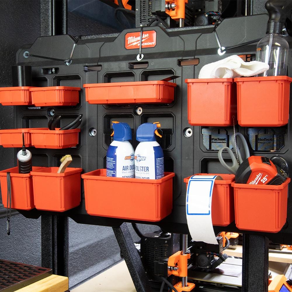 Packout Wall Bin Holder