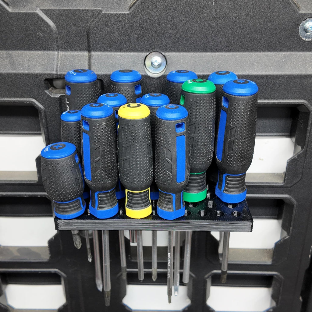 Packout Wall Screw Driver Rack