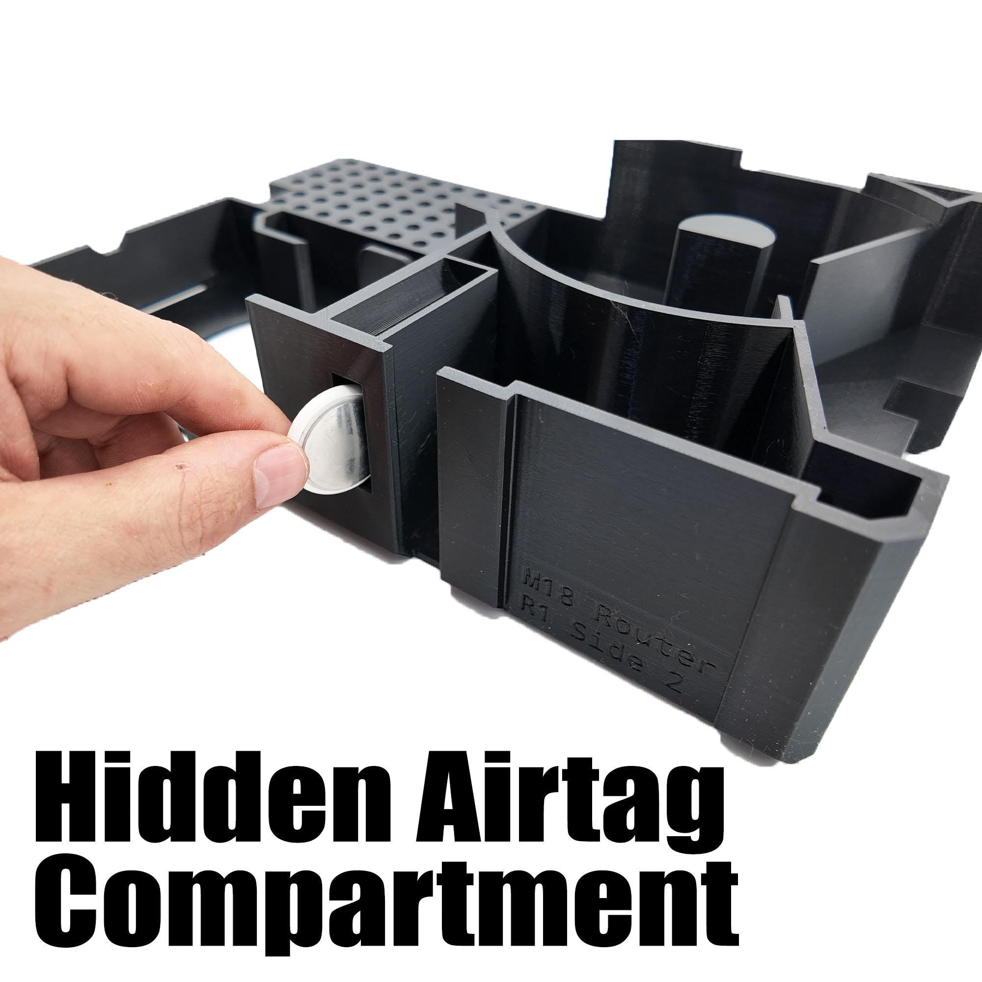M18 Router Organizer for Milwaukee Packout 2 and 3 Drawer Tool Boxes