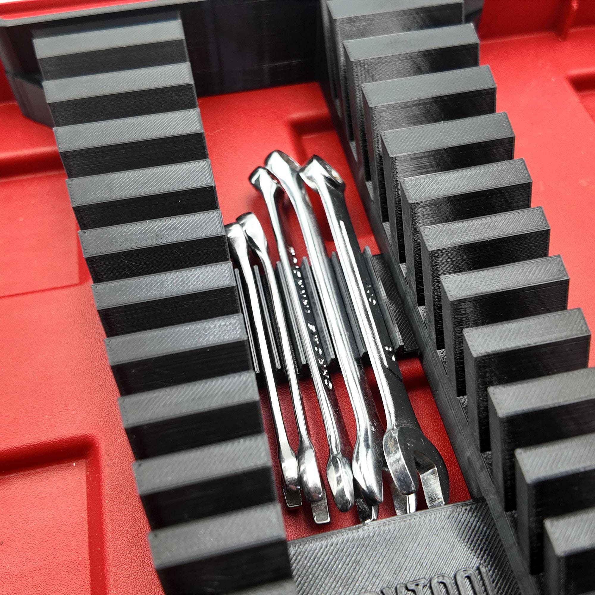 Wrench Organizer for Milwaukee Compact Packout (Version 2)