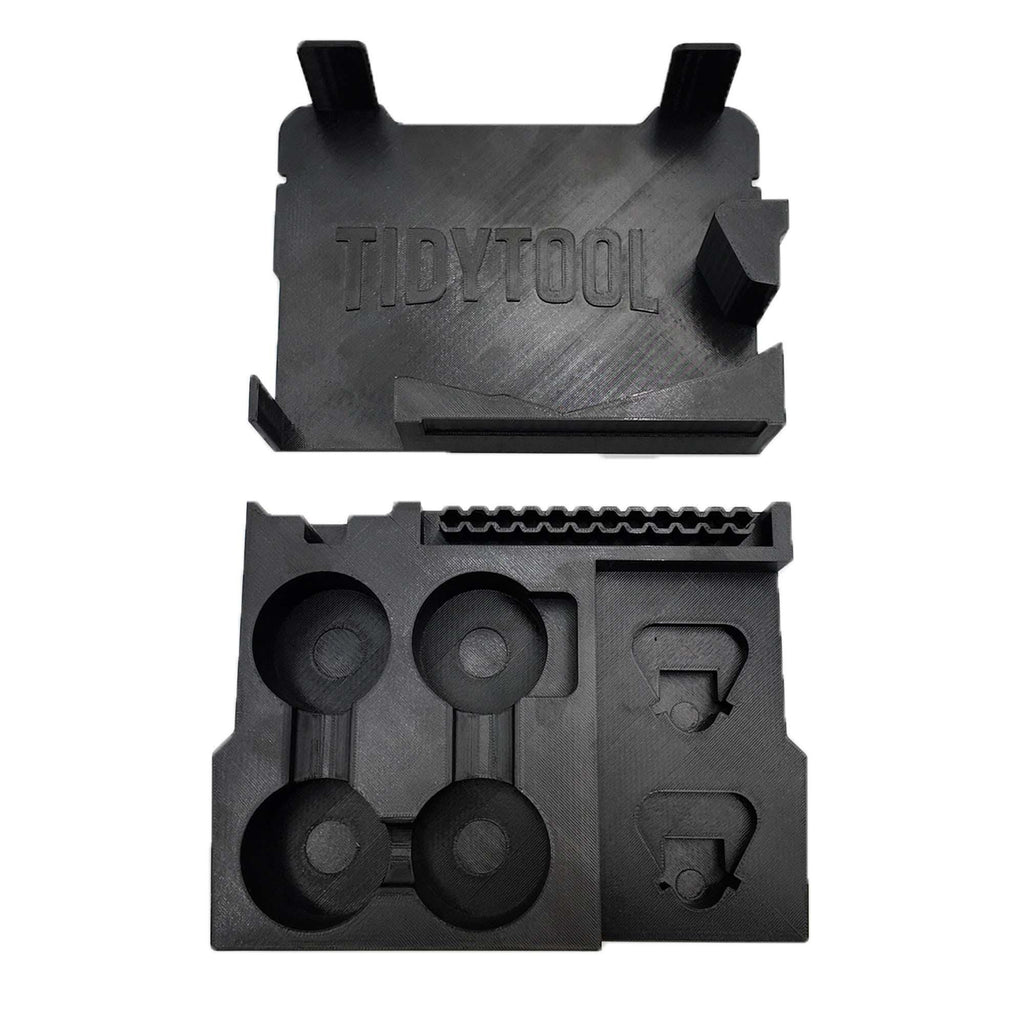 M12 Fuel Installation Drill Organizer for Milwaukee Compact Packout (Version 3)