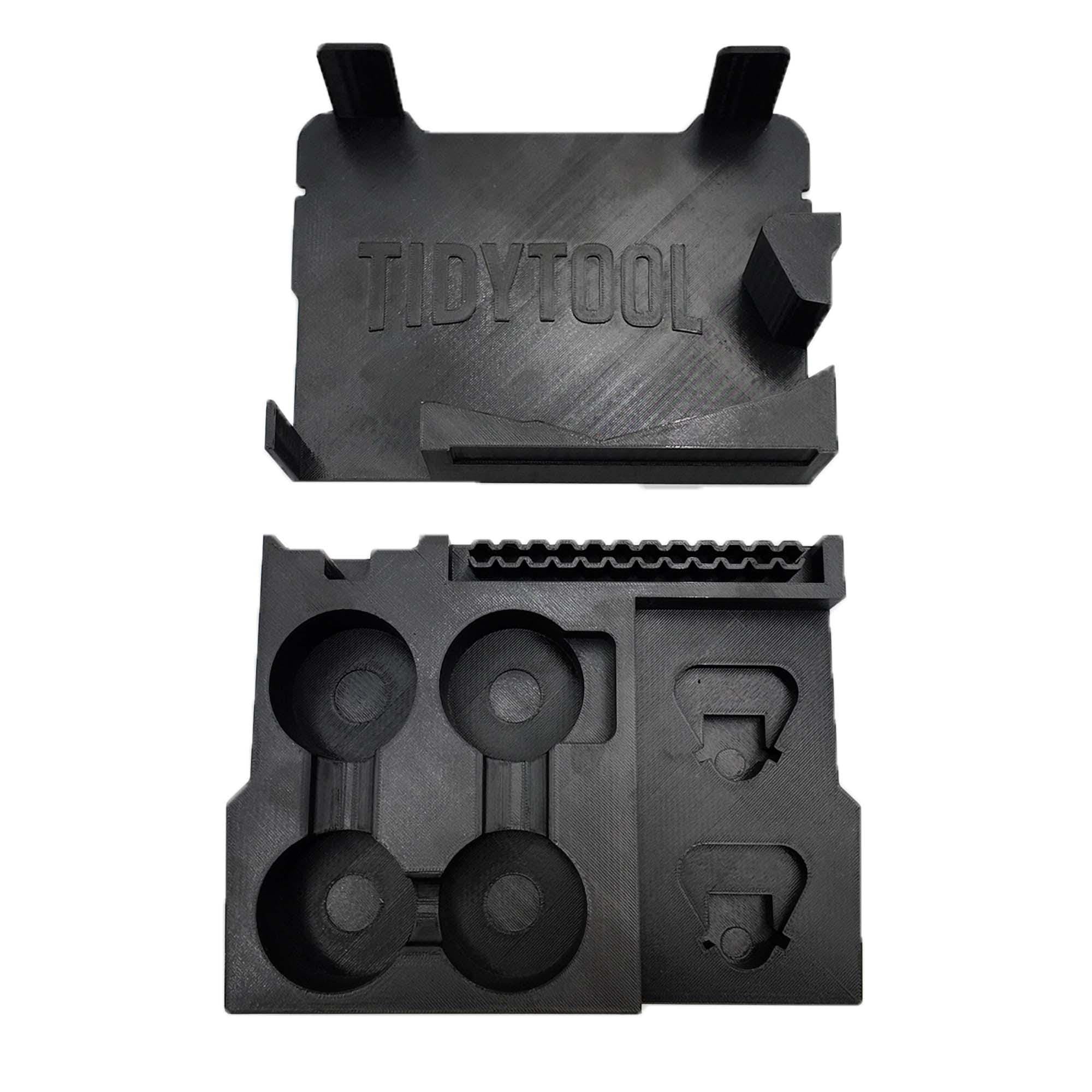 M12 Fuel Installation Drill Organizer for Milwaukee Compact Packout (Version 3)