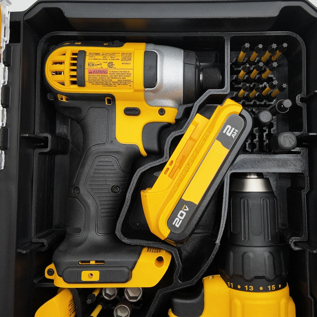 Dewalt 20V MAX Drill Impact Driver Organizer Insert for Deep Compact Organizer