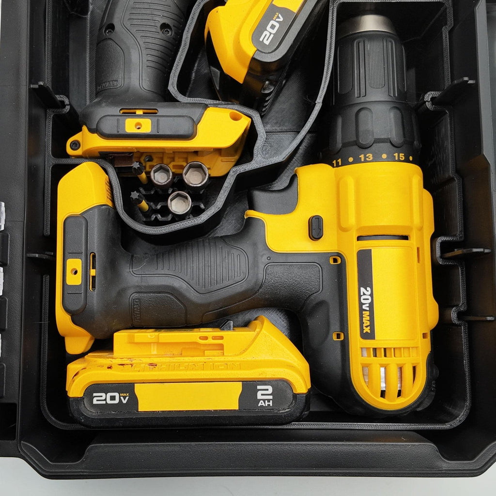 Dewalt 20V MAX Drill Impact Driver Organizer Insert for Deep Compact Organizer