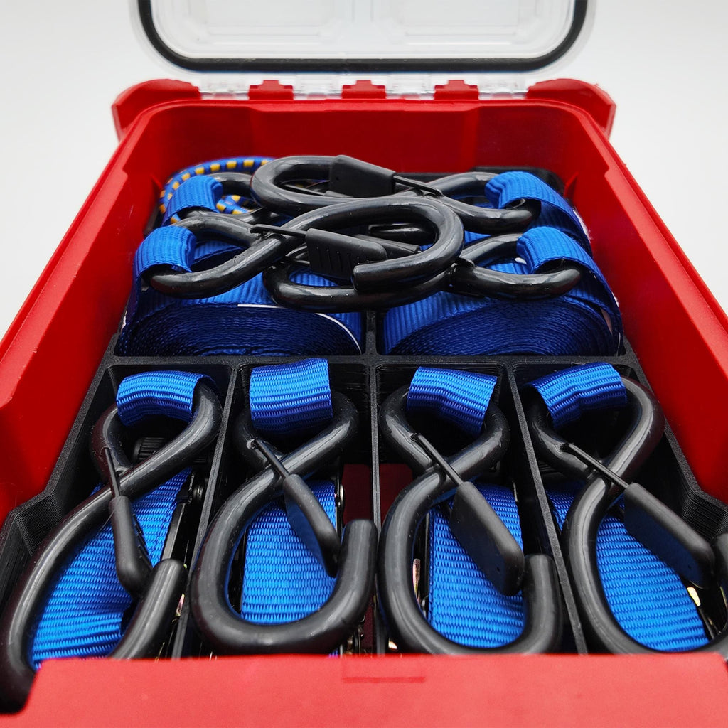 Ratchet Strap Organizer for Milwaukee Compact Packout