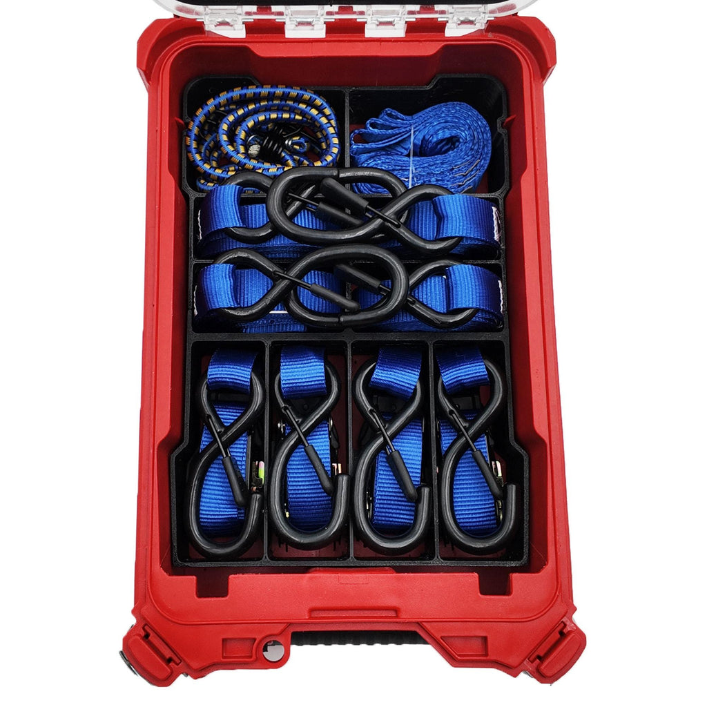 Ratchet Strap Organizer for Milwaukee Compact Packout