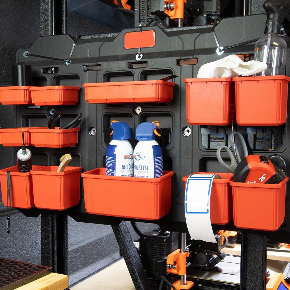 Packout Wall Bin Holder