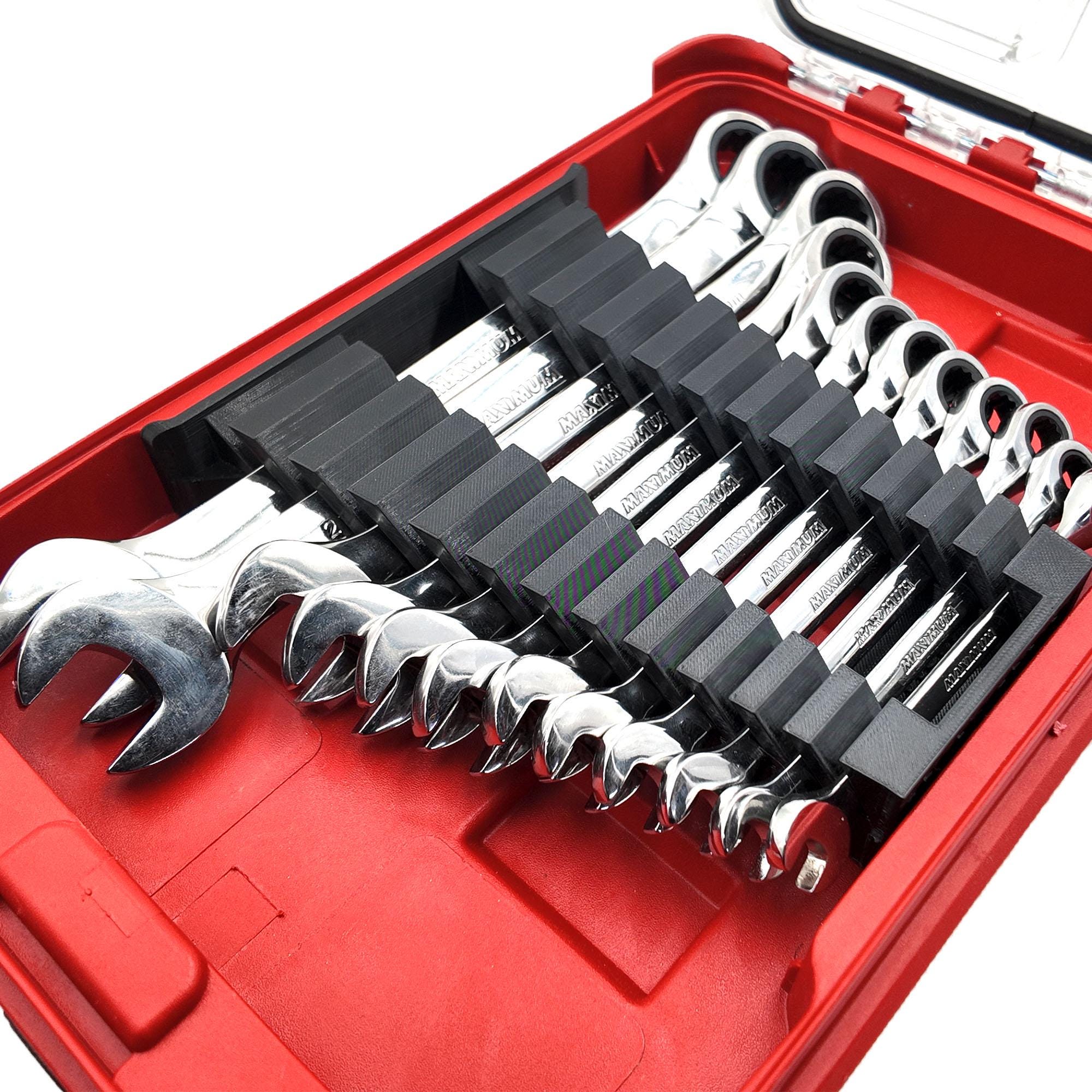 Wrench Organizer for Milwaukee Compact Packout (Version 2)