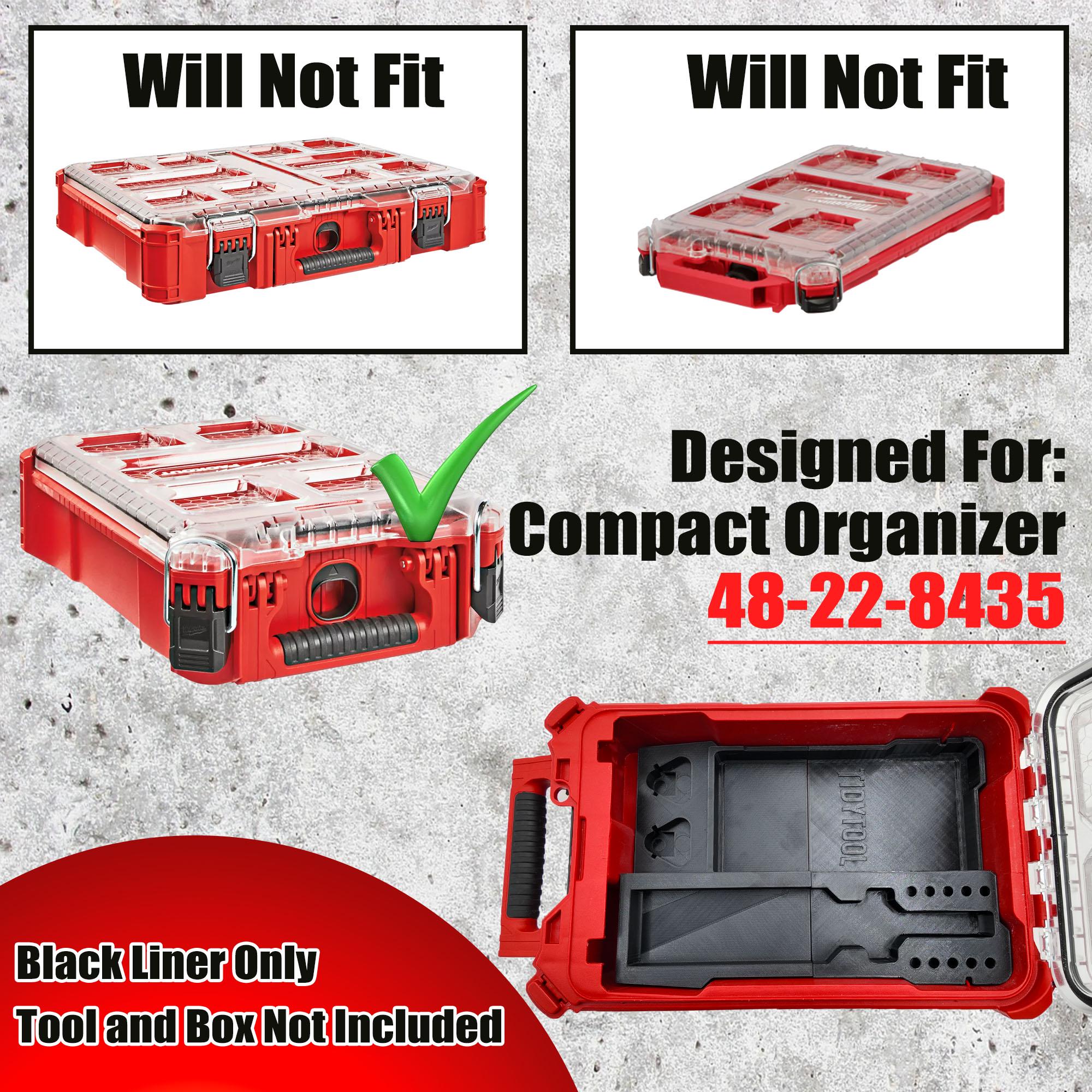 M12 Soldering Iron Organizer for Milwaukee Compact Packout (Version 2)