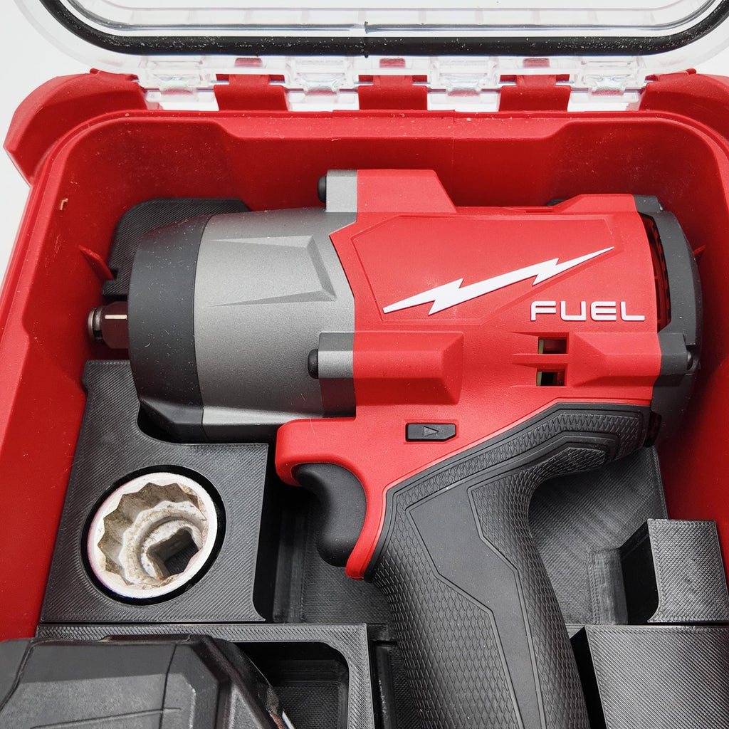 M18 Fuel High Torque Impact Wrench Organizer for Milwaukee Compact Packout