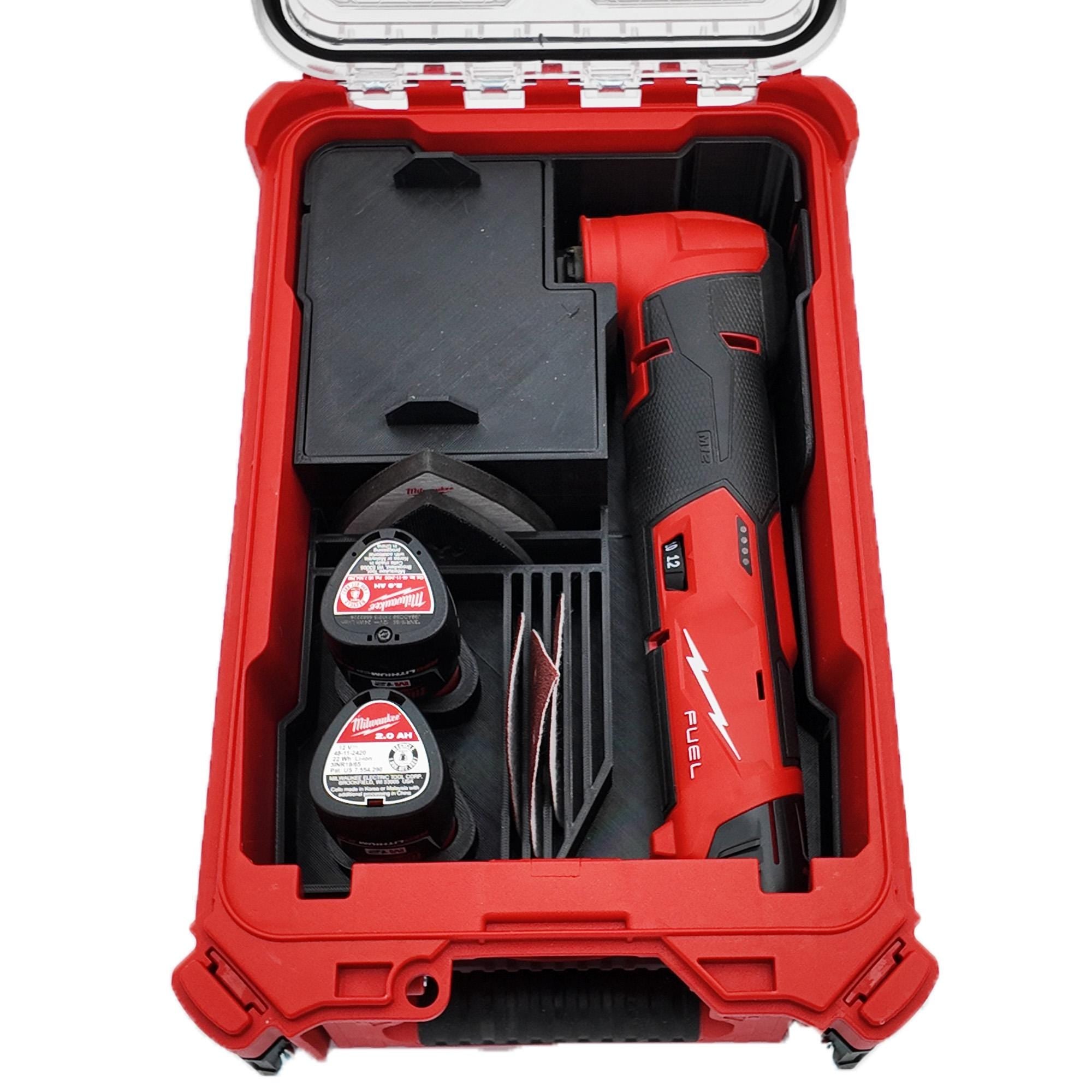M12 Multitool Organizer for Milwaukee Compact Packout