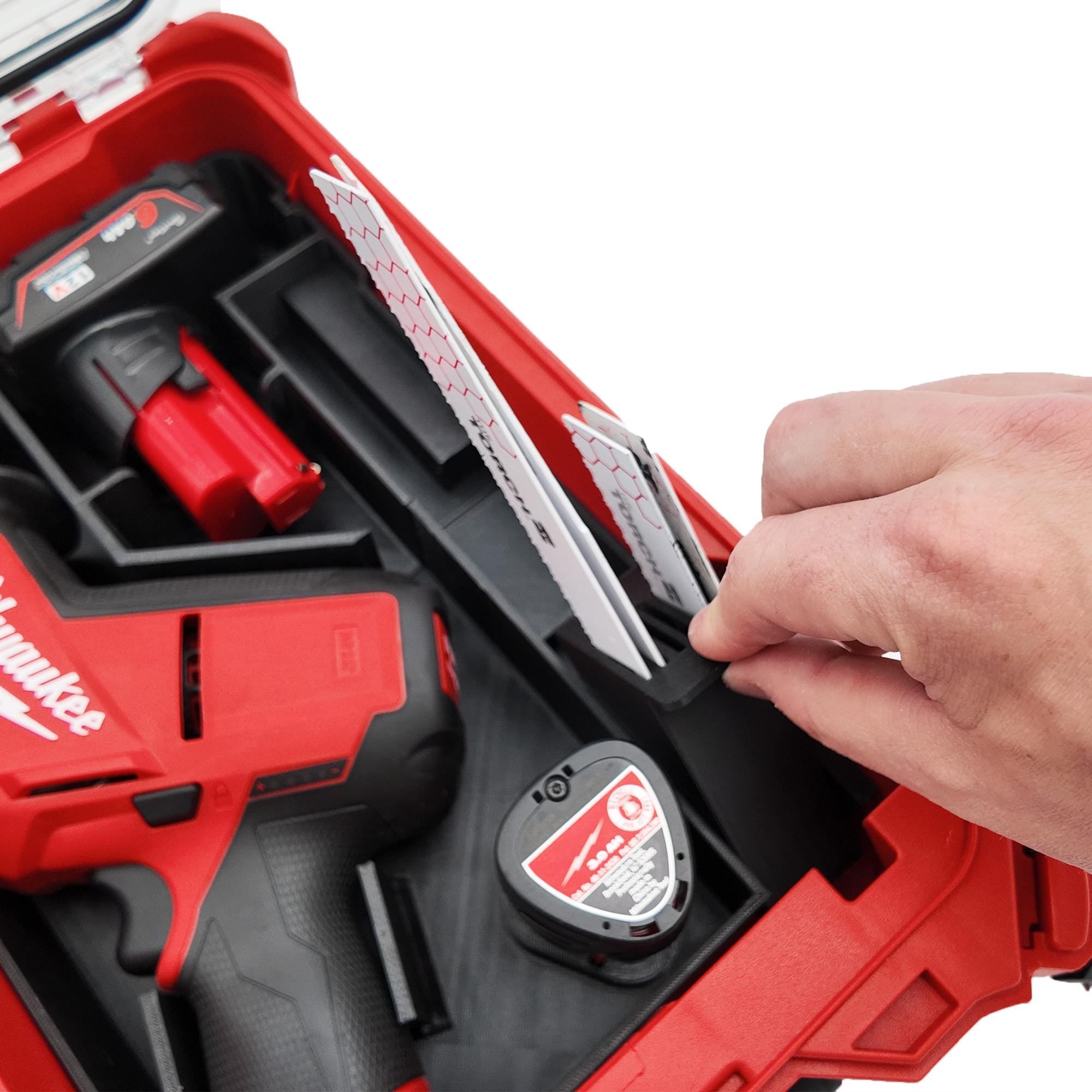 M12 Hackzall Organizer for Milwaukee Compact Packout (Version 2)