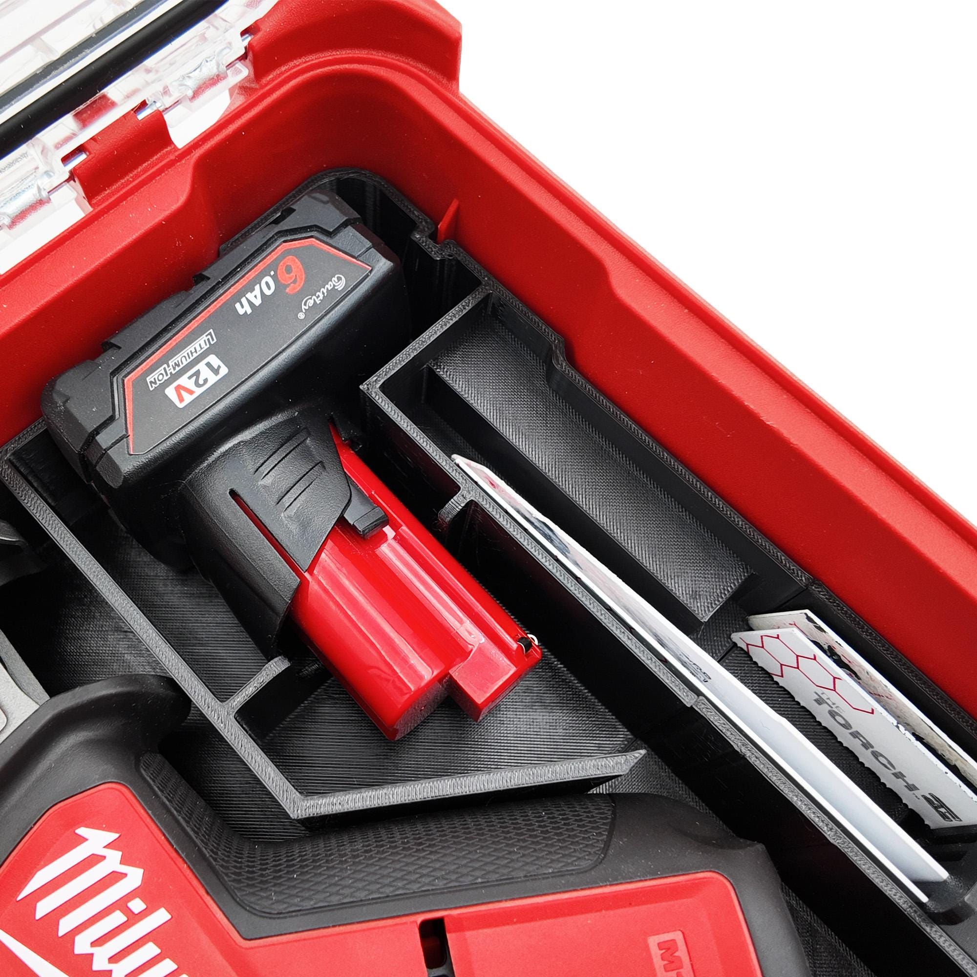 M12 Hackzall Organizer for Milwaukee Compact Packout (Version 2)