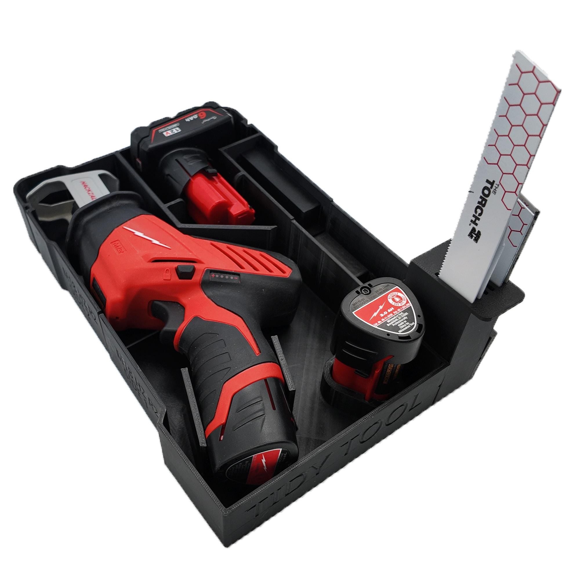 M12 Hackzall Organizer for Milwaukee Compact Packout (Version 2)