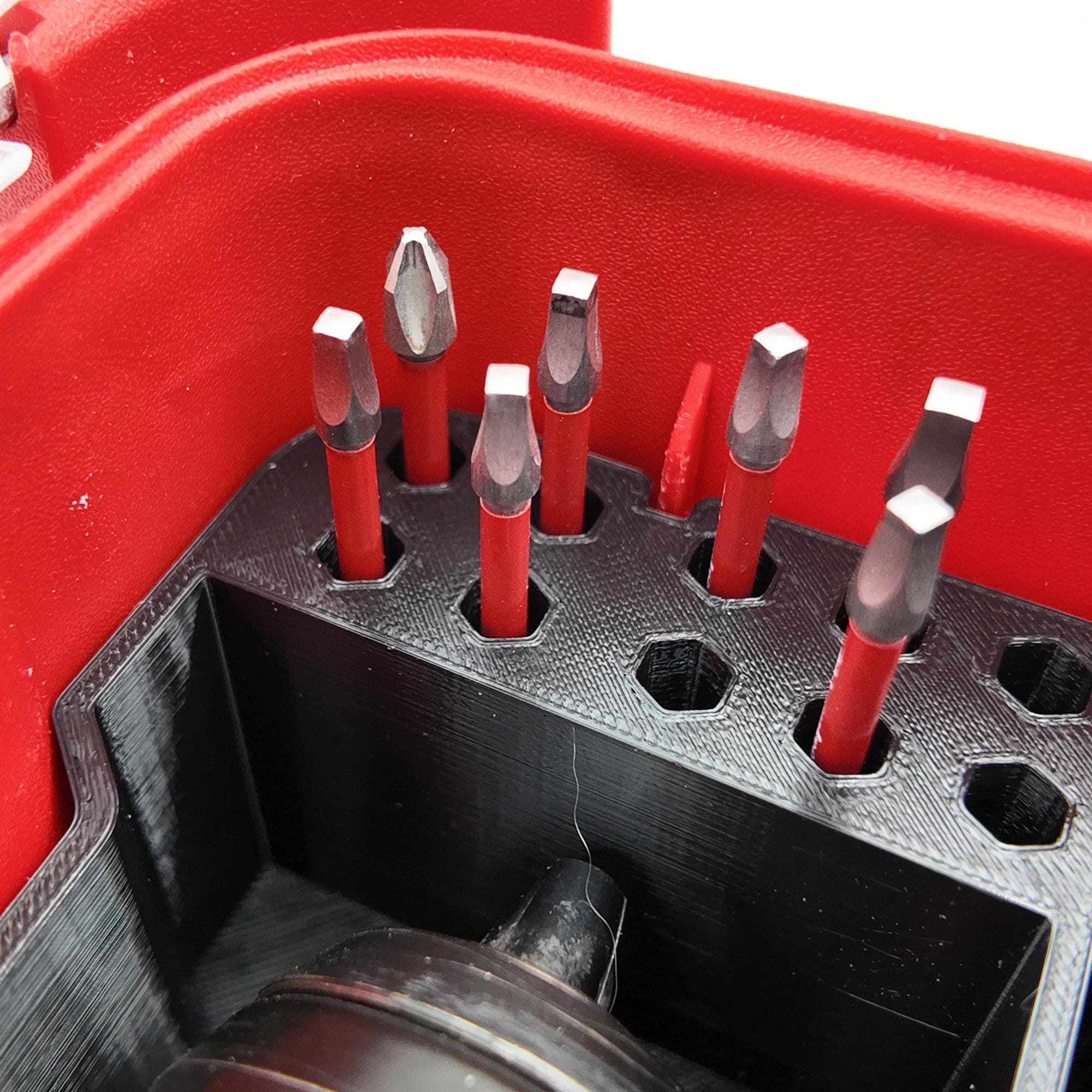 M12 Fuel Drill Driver Organizer For Milwaukee Compact Packout (Version 3)