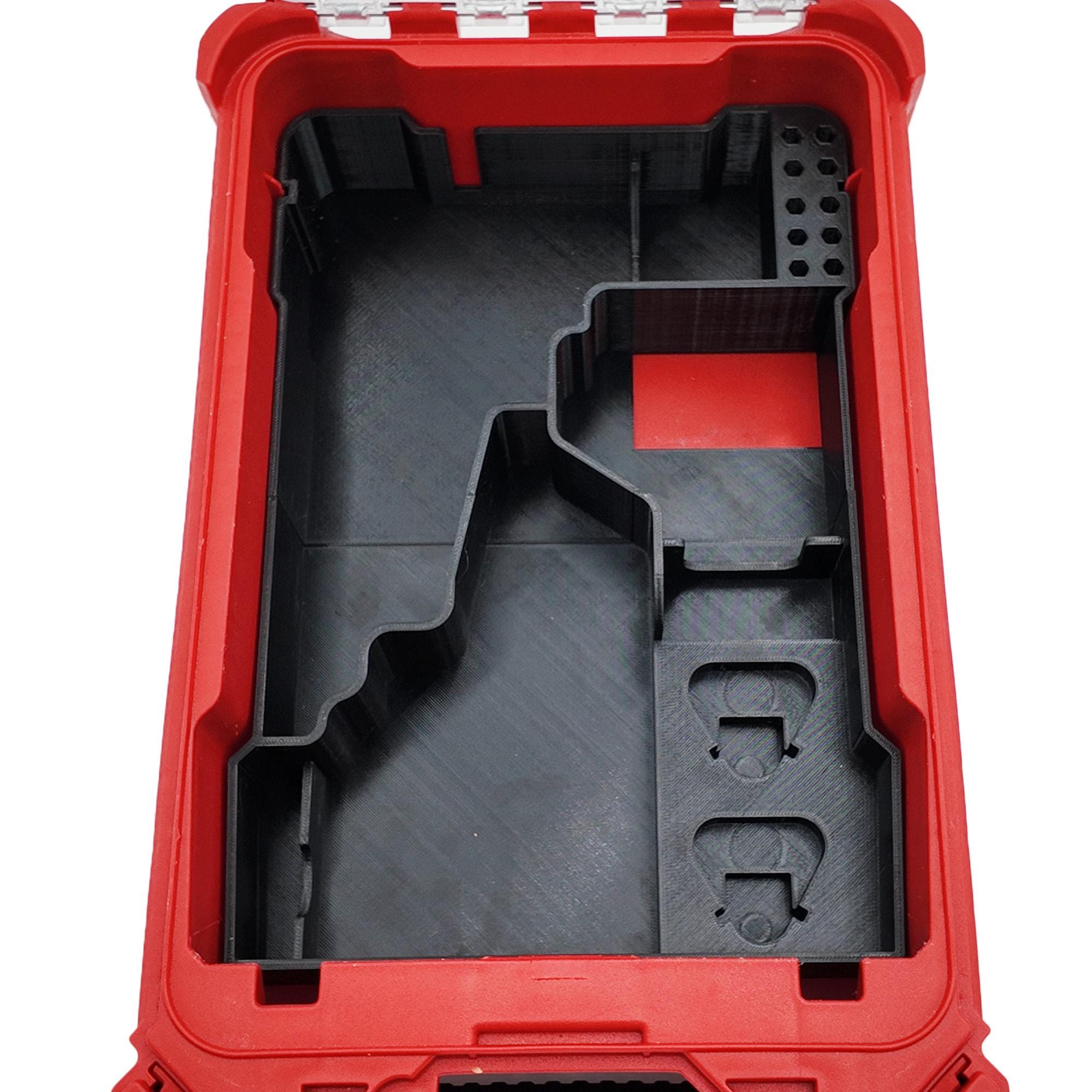 M18 Drill Driver Organizer for Milwaukee Compact Packout (Version 2)