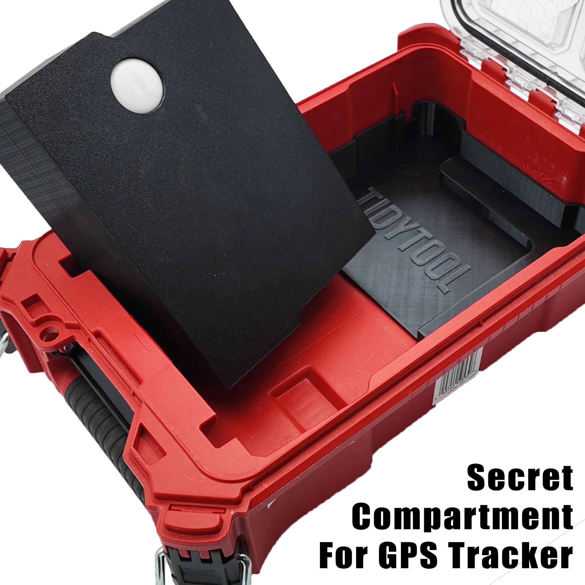 M12 Crown Stapler Organizer for Milwaukee Compact Packout (Version 2)