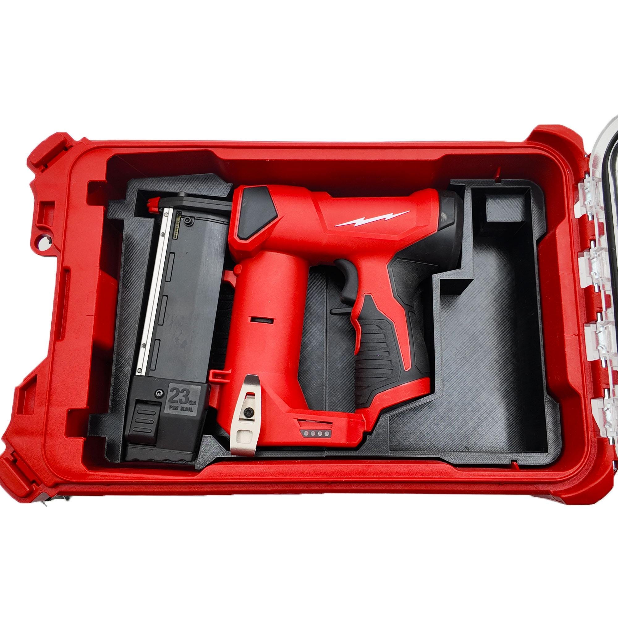 M12 Pin Nailer Organizer for Milwaukee Compact Packout (Version 2)