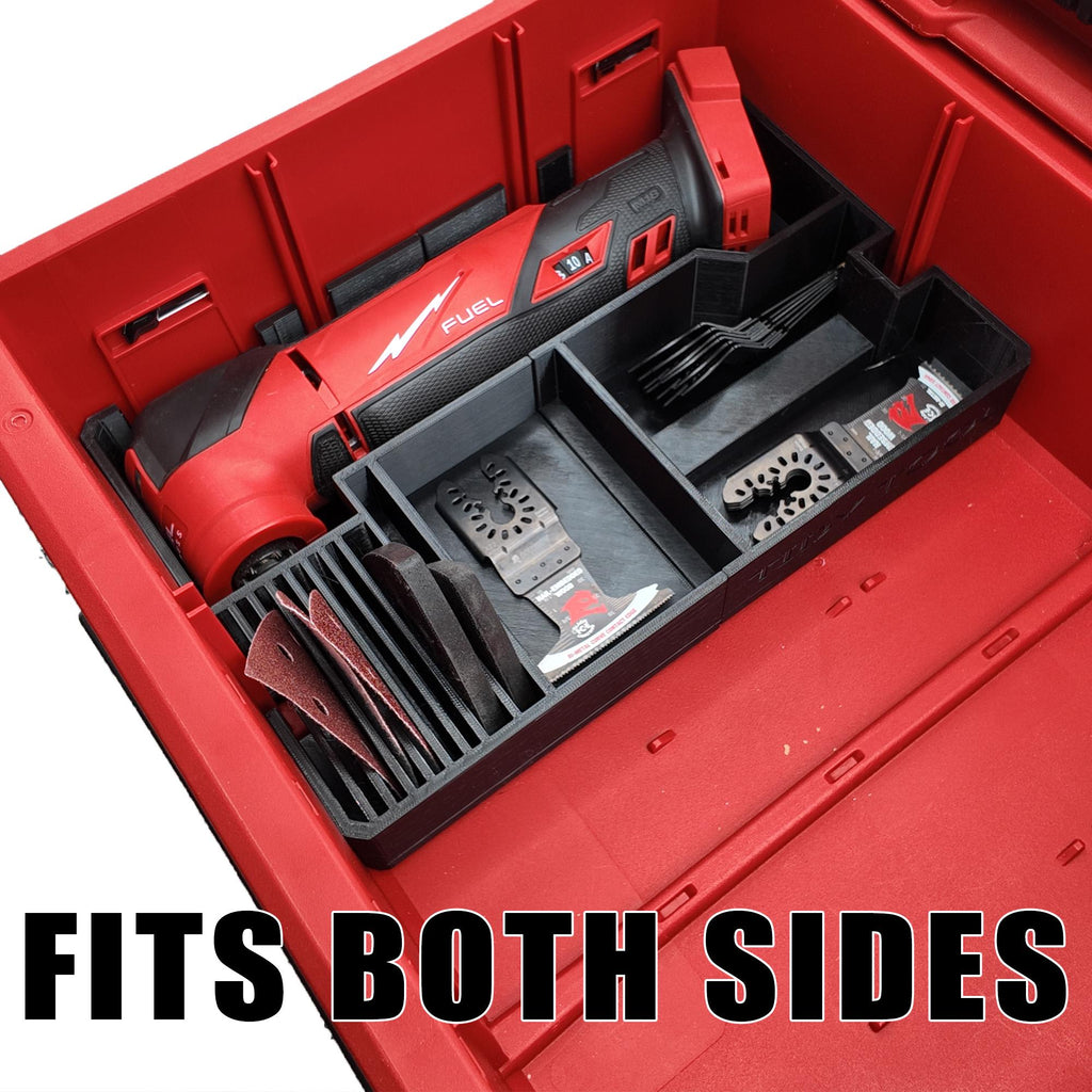 M18 Multitool Organizer for Milwaukee Packout 2 and 3 Drawer Tool Boxes