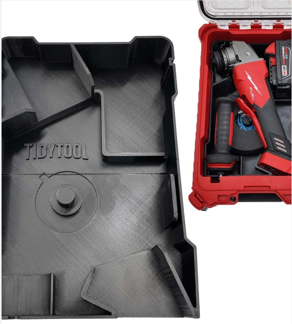 M18 Router Organizer for Milwaukee Compact Packout  Version 2