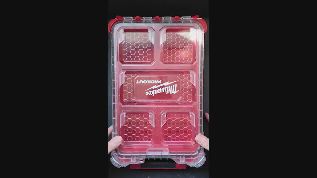 M12 Small Battery Organizer for Milwaukee Compact Packout