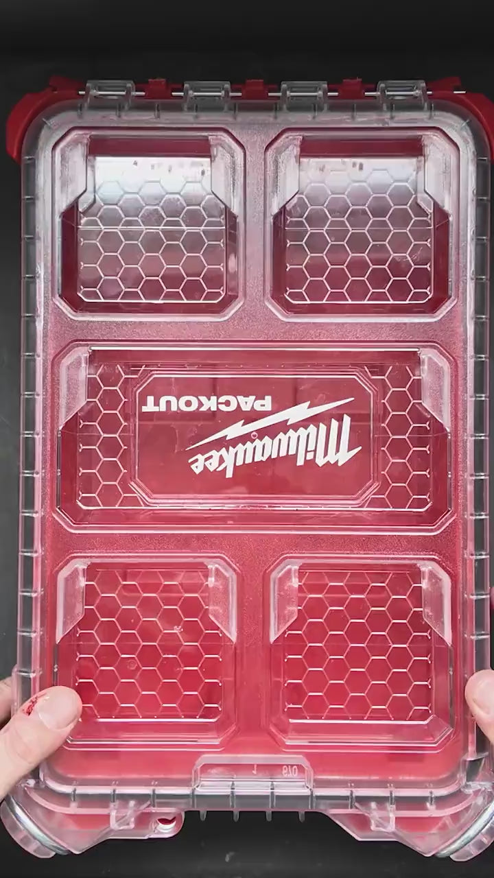 M12 Fuel Installation Drill Organizer for Milwaukee Compact Packout (Version 3)